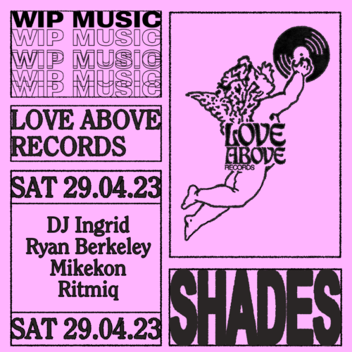 WIP Music Presents DJ Ingrid + Ryan Berkeley (Love Above Records Naarm)