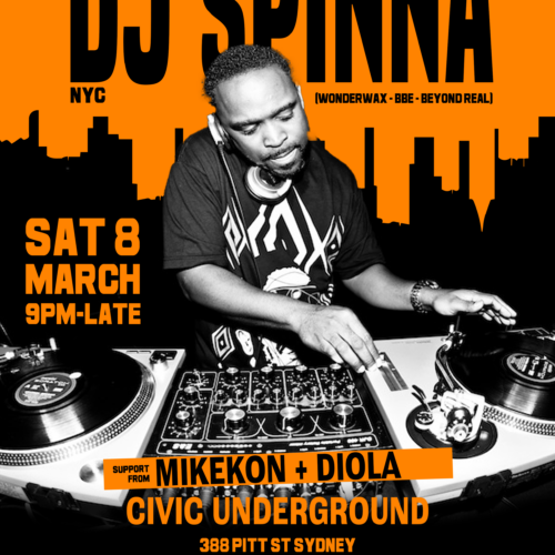 WIP Music Presents DJ Spinna (5 Years of WIP Music)