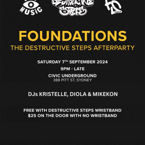 WIP Music x Freedom Sessions present Foundations